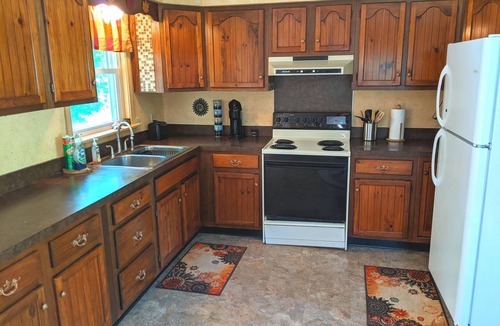 Carp Lake House | Close to Mackinaw City. Nestled in the woods, near the lakes and trails.