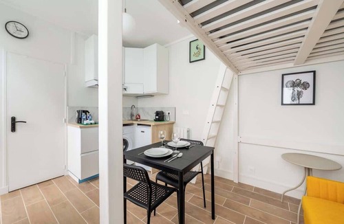 Epinettes Apartment | Close to Montmartre : Fully equipped studio