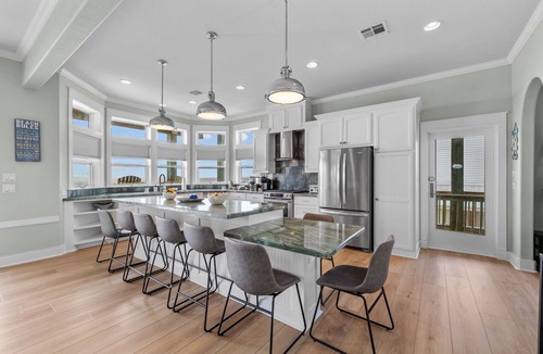Crystal Beach House | Closest beachfront to Big Store with elevator and views from every room!