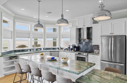 Crystal Beach House | Closest beachfront to Big Store with elevator and views from every room!