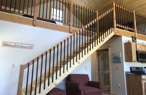 Stowe Area Cabin | Clover Meadow "Barn" Modern, spectacular views close to skiing & wedding venues