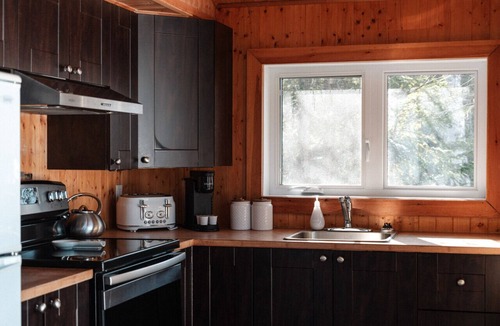 Sainte-Lucie-des-Laurentides Ski Chalet | Cottage on Sarrazin lake - Panorama du lac