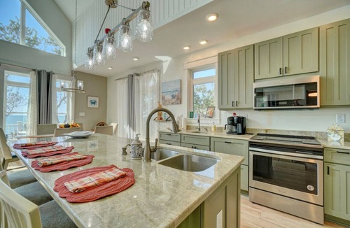 Picketts Harbor House | Coastal Bliss: 3500 sqft Beachfront Haven, Steps Away from Your Private Beach - Your Ultimate Cape Charles Getaway