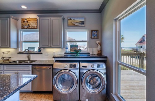Surfside Beach House | Coastal Contemporary Only steps away from water