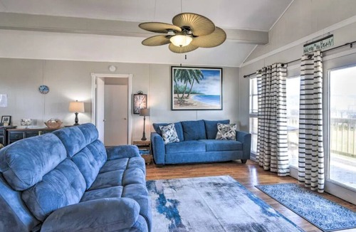 Surfside Beach House | Coastal cottage getaway with plenty of charm & personality. Ramp for easy access