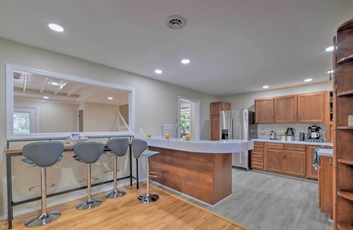 Selby-on-the-Bay House | Coastal Edgewater Home w/Private Hot Tub!