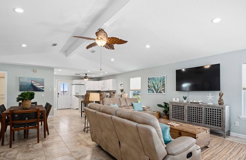 Rockport House | Coastal Escape | Canal Front, Private Heated Pool