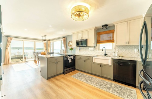 Groton House | Coastal Gem with Water View and Private Dock