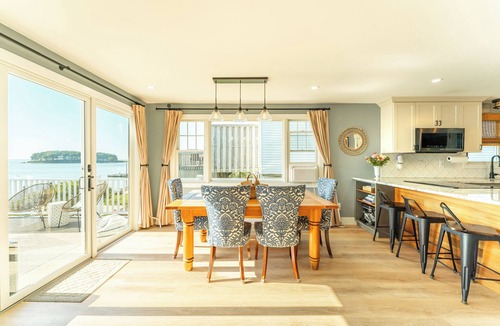 Groton House | Coastal Gem with Water View and Private Dock