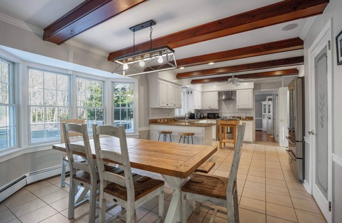 Jamesport House | Coastal Haven: Private Pool, Bay Access