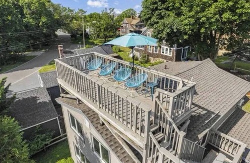 Groton Long Point House | Coastal Home in Beach Community w/Ocean Views