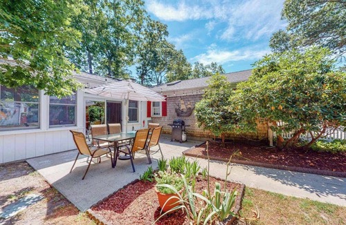 West Harwich House | Coastal home w/central AC & fenced yard - five-minute walk to Earle Road Beach