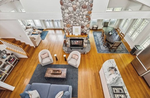 Stevensville House | Coastal Living w/Hot Tub, Firepit & Lakeside Deck