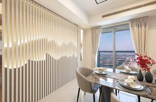 Dubai Marina Apartment | Coastal Marina Escape - 4 BR Sea, Dubai Eye & Palm View