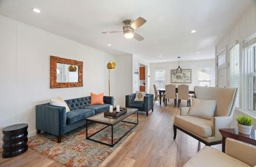 Carlsbad Village House | Coastal Palm Haven - With Hot Tub
