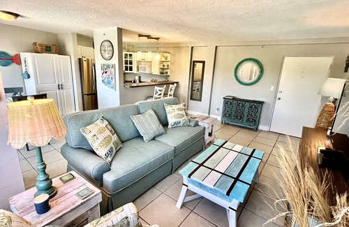 Pinellas Point Condo | Coastal Retreat - Breezy and Bright - Bike to St. Pete Beach