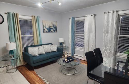 West New Haven Apartment | Coastal Work & Rest Retreat