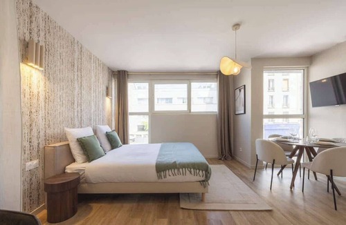Le Pre-Saint-Gervais Apartment | Cocon Climatisé 18m² – 3 pers – Portes de Paris