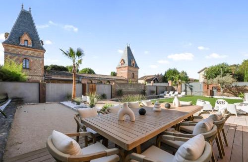 Plaisance-du-Touch Villa | Cocon Prestige - Piscine-Pétanque-Cinéma-Sport-15Personnes - All Inclusive