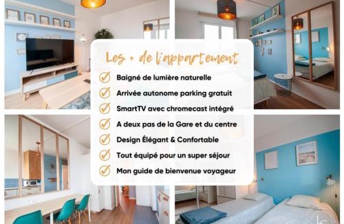 Saint-Vincent Apartment | Cocon urbain fully refurbished - 2 bedrooms -70m2