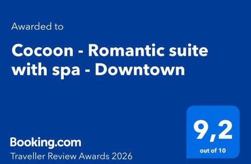 Pontarlier Apartment | Cocoon - Romantic suite with spa - Downtown