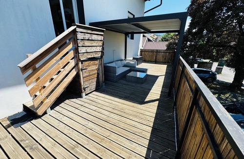 Thonon-les-Bains Condo | Cocooning apartment 50 m2, terrace 40 m2