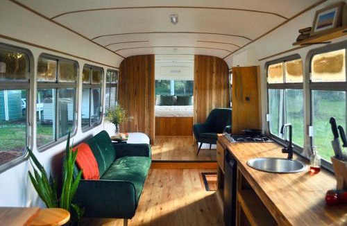 Coffee Camp House | Coffee Grounds - The Bus