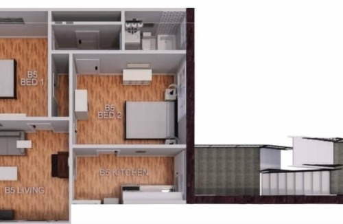 Ghent Apartment | Colley Manor - Cardinal Suite
