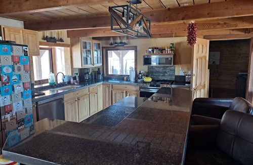 Lewis Cabin | Colorado cabin featuring a EV car charging station