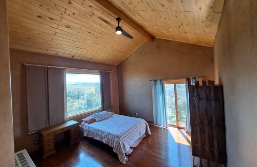 Lewis Cabin | Colorado cabin featuring a EV car charging station