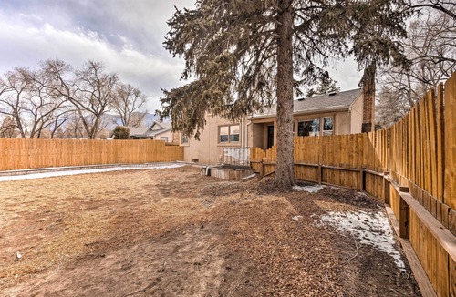 Skyway Cottage | Colorado Springs Home: Game Room, 3 Mi to Downtown