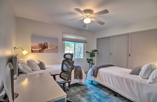 Pueblo Alto House | Colorful 2-bedroom home with indoor fireplace & EV Charger