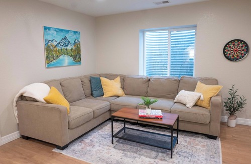 Longmont Apartment | Colorful and cozy 1-bedroom basement apartment