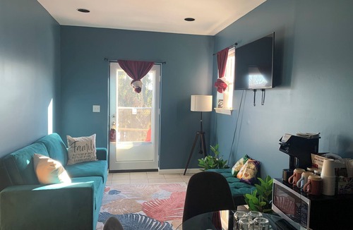 Peekskill Apartment | Colorful Bright Garden Suite @ Downtown Peekskill