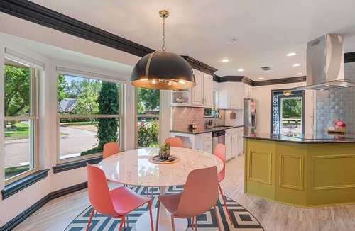 Grand Prairie House | Colorful, Design-Inspired Home with In-Ground Pool Near Cowboys Stadium