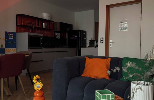 Arras Apartment | Colorful duplex 6 pers/3ch/3sdb View Belfry ARRAS Centre Histo