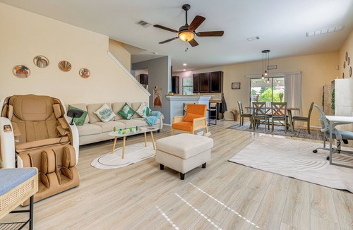 Kyle House | Colorful Kyle Home w/Pool Access: Pets Welcome!
