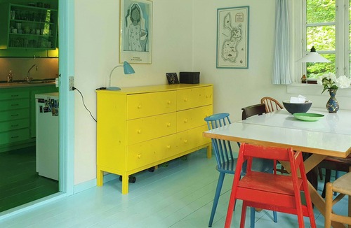Hundested House | Colour joy in thatched house of the north coast