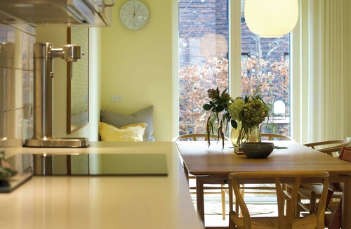 Copenhagen SV House | Colourful house with two gardens in Valby