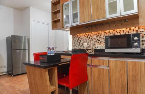 Rawasari Apartment | Combined and Spacious 3BR at Green Pramuka City Apartment By Travelio
