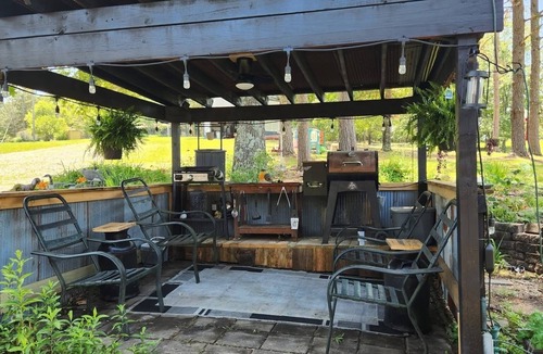 Teresita Cabin | Come GLAMP at our primitive cabin beside the creek!
