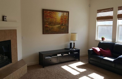 Vacaville House | Comfort and style Full size bedroom.