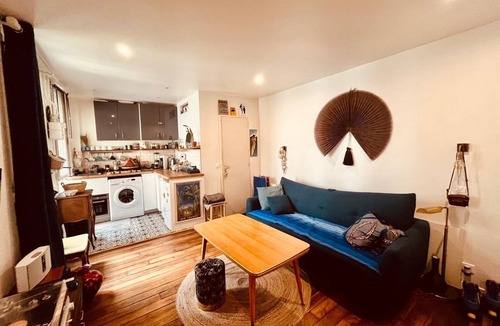 Quartier de la Goutte-d'Or Apartment | Comfort Studio 18th close to Sacré Coeur