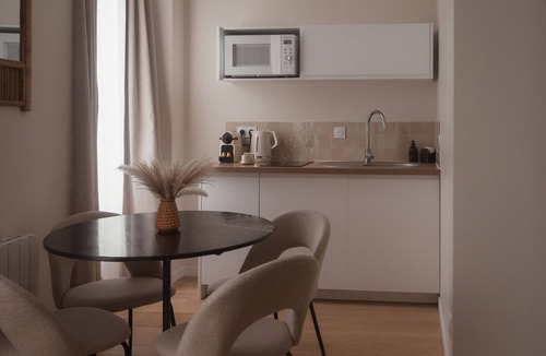 Rocabey - Alsace - Gare Apartment | Comfort Studio Double bed