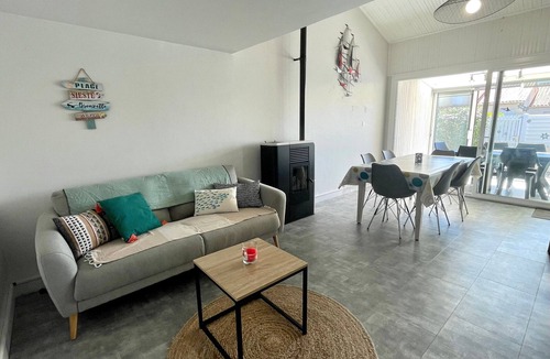 Bretignolles-sur-Mer House | Comfortable house near beach with veranda and private parking