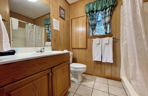 Zwolle Cabin | Comfortable 1-Bedroom Cabin with Full Kitchen, Vaulted Ceilings & Outdoor Fire Pit