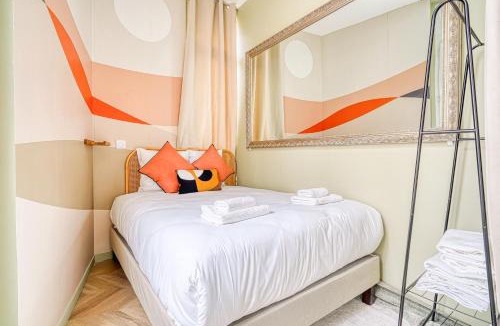 Quartier de la Plaine-de-Monceaux Apartment | Comfortable 3 rooms with air conditioning