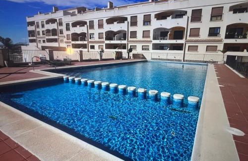 Sucina Apartment | Comfortable apartment with balcony and huge pool