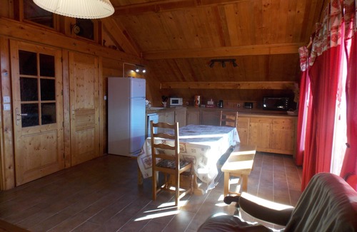 La Morte Ski Chalet | Comfortable chalet with splendid view over the valley.