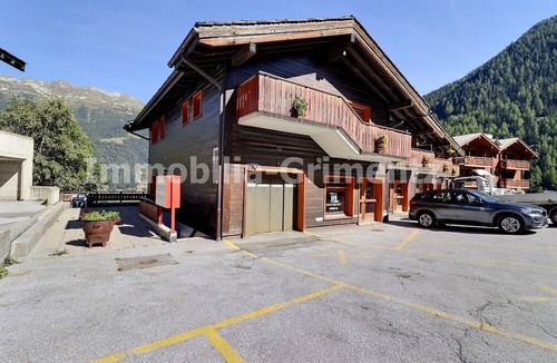 Grimentz Apartment | Comfortable flat for 2 to 4 people, living room with 1 double divan bed, kitchen area with dishwashe